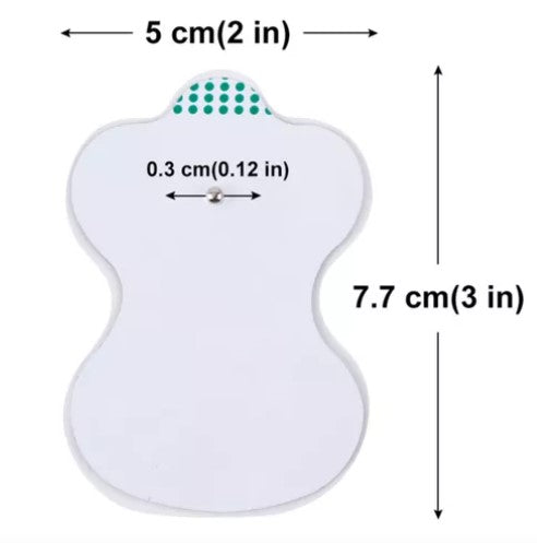 PACK DE 4 PARCHES PARA MASAJEADOR ELECTRO ESTIMULANTE
