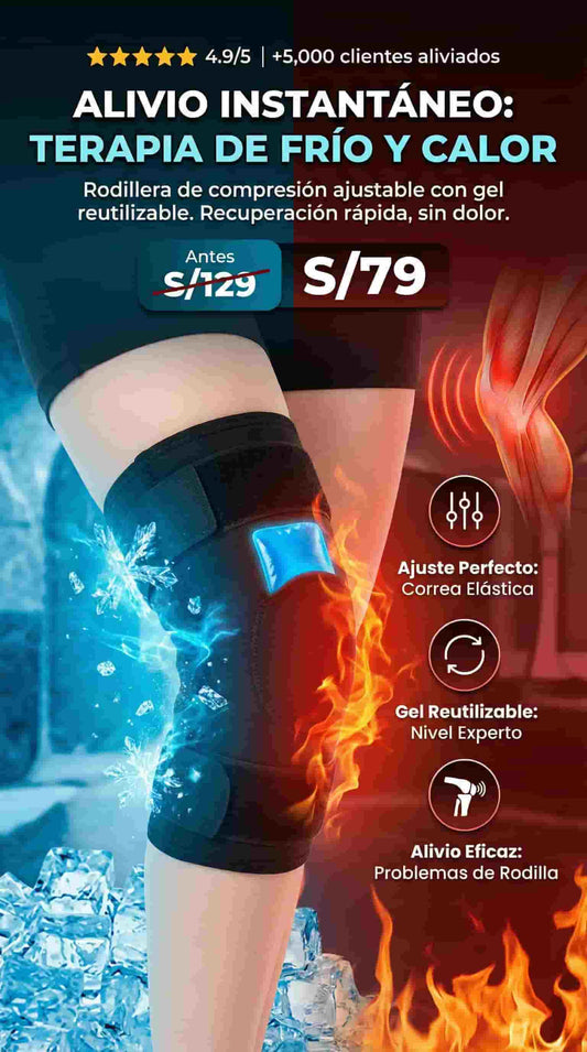 RODILLERA GEL TERAPEUTICA FRIO & CALOR