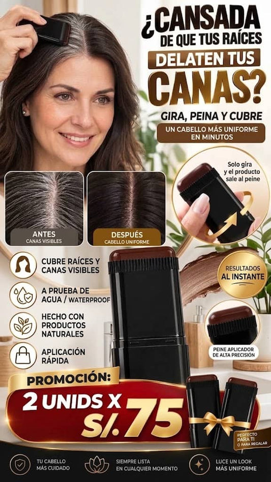 COVERTOUCH - BARRA CUBRE CANAS CON PEINE 2 EN 1