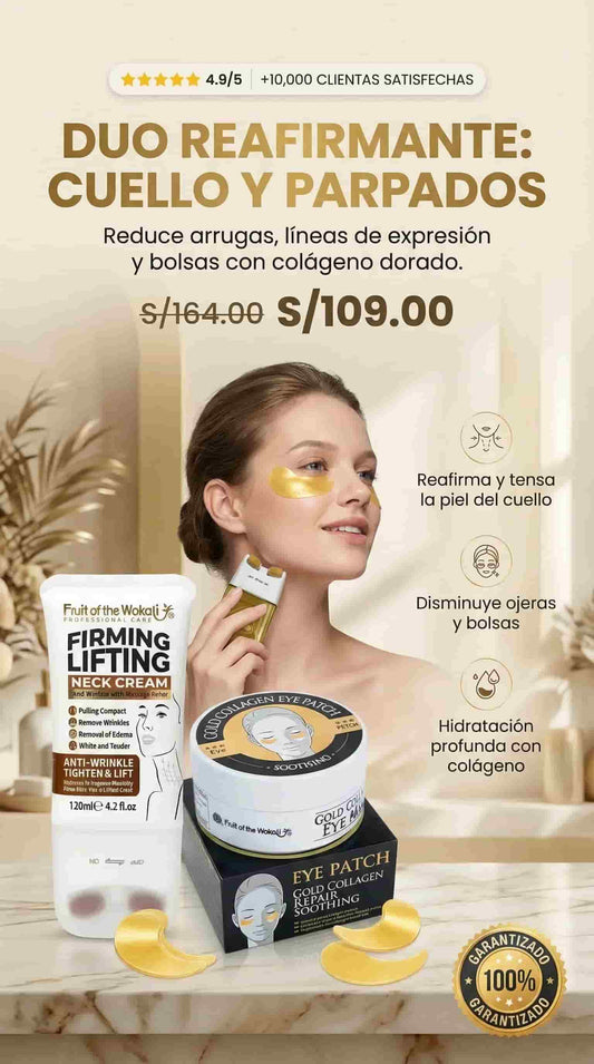 DÚO REJUVENECEDOR CUELLO Y PARPADOS