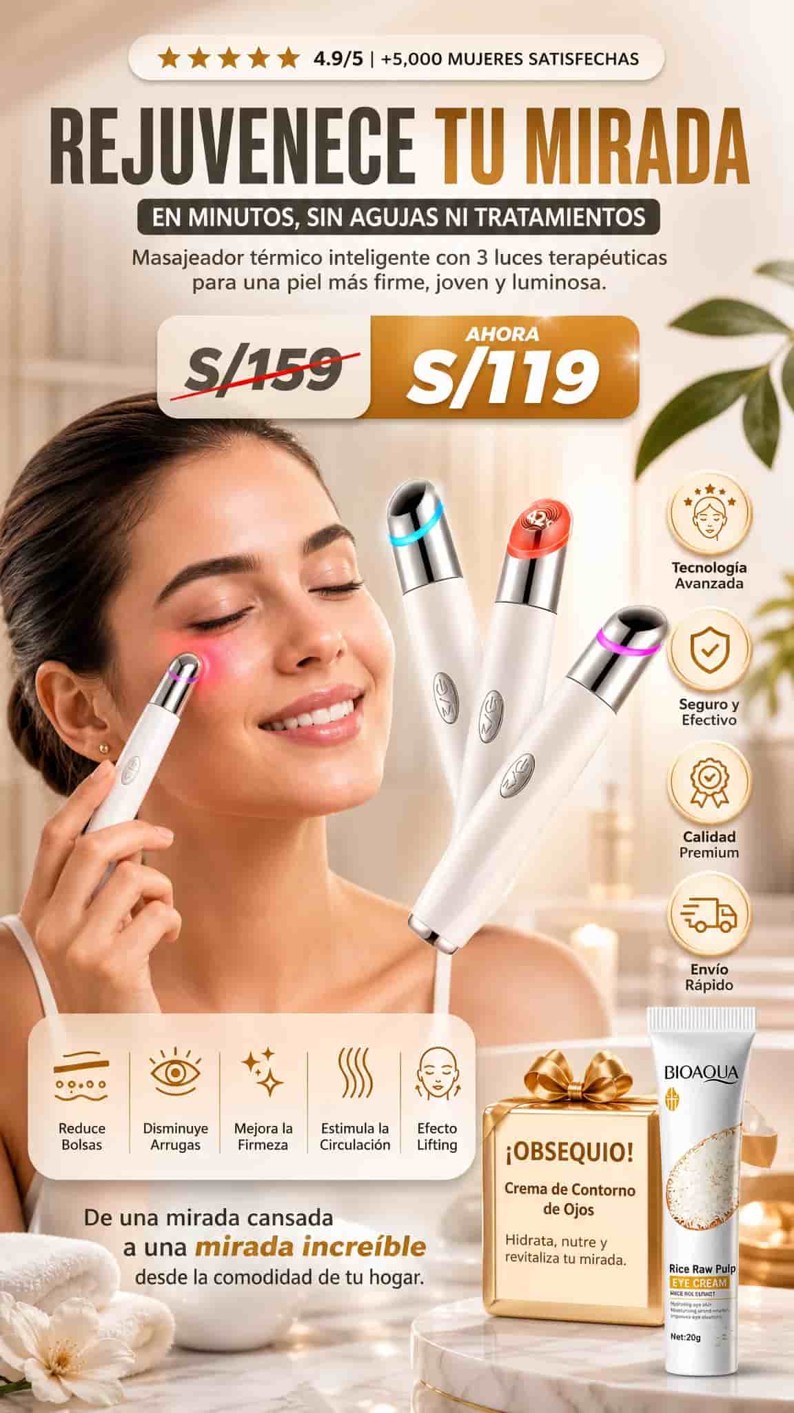 LUMIEYES + 🎁Crema Contorno de Ojos